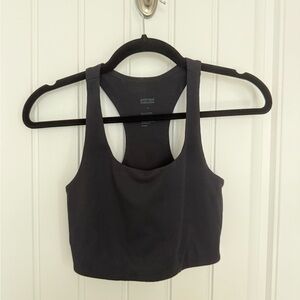 Girlfriend Collective Paloma Racerback Bra Black Size S